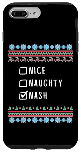 �f�G�A��������A Nash �N���X�}�X�E�A�O���[�E�Z�[�^�[ �X�}�z�P�[�X iPhone 7 Plus/8 Plus �p