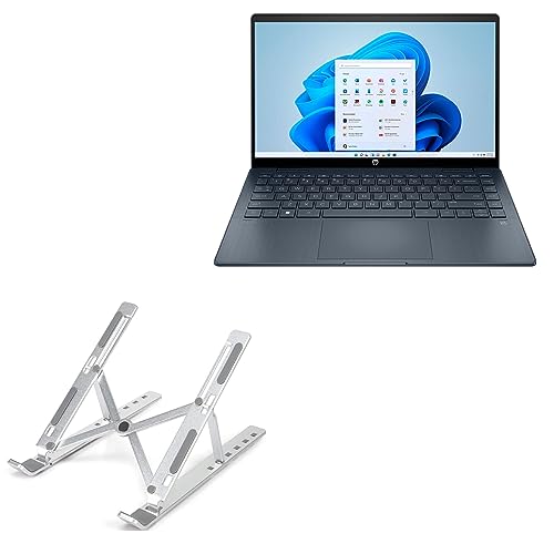 Base ajustable portátil para laptop BoxWave Metallic Silver