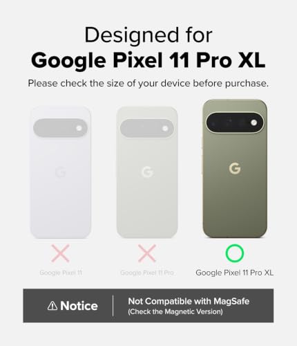 Image of Ringke Fusion for Google Pixel 11 Pro XL Case Back Cover | Clear Transparent, Shockproof, Air Pocket, Hard Back, Flexible TPU Bumper, Precise Cutouts, Original Form