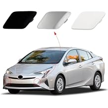 Car Front Bumper Tow Hook Cover Cap Towing Eye for Toyota Prius 2016 2017 2018 52128-47050 52128-47070 52128-47906 52127-47907 Bumper Towing Hook Eye Cap Black, Left Driver Side