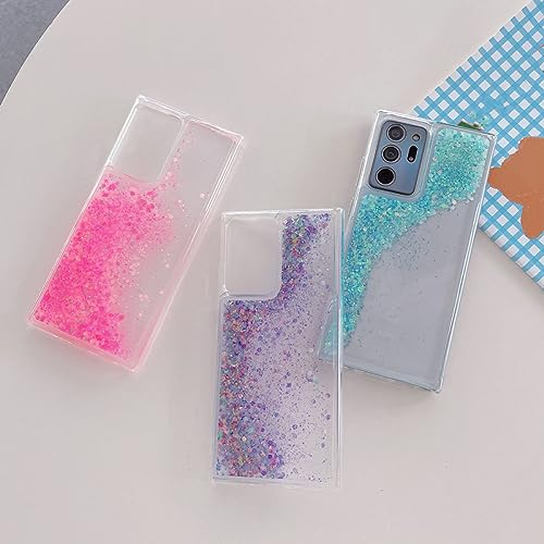 Coque Samsung Note 20 liquide rouge pour look de soirée - 2