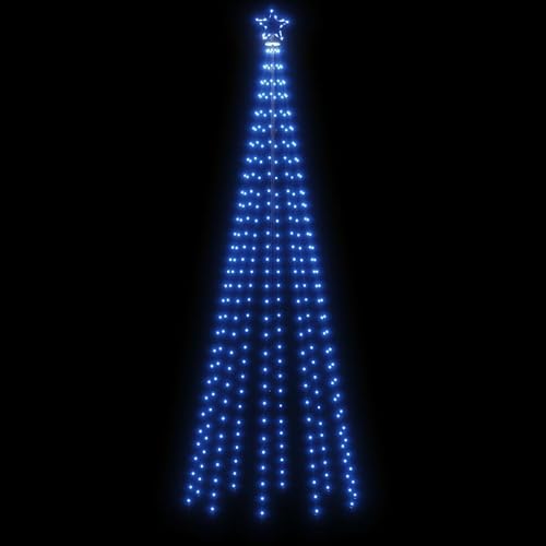 Miniatura 3 de Árbol de Navidad con forma de cono de Navidad, árbol de Navidad blanco, árbol de Navidad preiluminado, arbol de Navidad con Luces, azul 310 LEDs