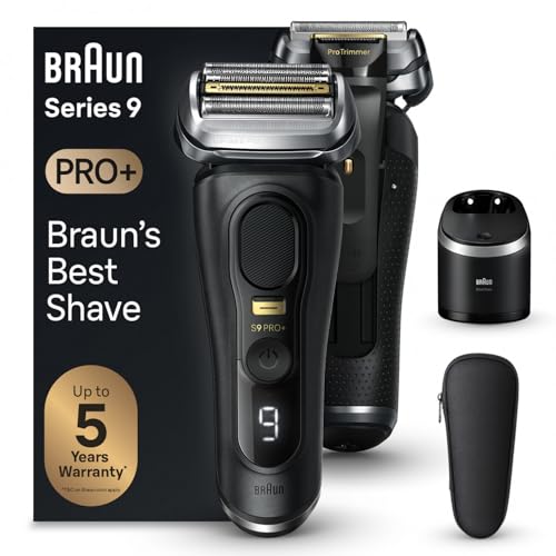 Фото - Електробритва Braun Series 9 Pro elektryczna golarka męska z elementami golącymi 5 Pro maszynka do długich włosów ProTrimmer i stacja do c