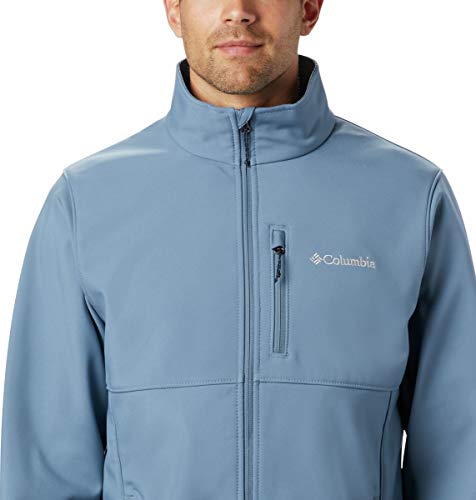 Image of Columbia Men Polyester Short Length Omni-Shield Ascender Softshell Hiking and Trekking Jacket
