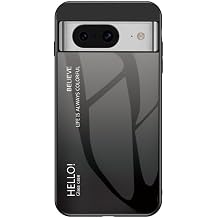 Compatible with Oppo A83 CPH1729 Case,3-layer combination PC Glass back panel+TPU Silicone Anti-drop Phone Case Cover Grey