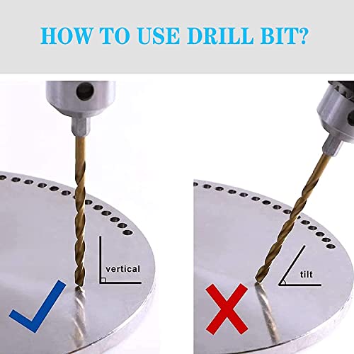 13Pcs Cobalt Drill Bit Set 1.5Mm-6.5Mm, M35 Hss Twist Drill Bits For Carbon Steel, Stainless Steel, Hard Metal, Cast Iron, Plastic And Wood #TOP4