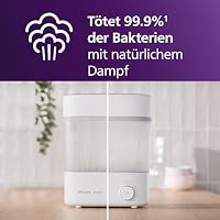 Philips AVENT Babyfläschchen-Sterilisator und -Trockner Premium, entfernt 99,9% der Bakterien, chemikalienfrei, Kapazität für 6 Fläschchen/Sauger/Zubehörteile, Modell SCF293/00 – Ansicht 2