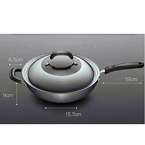 Wok con tapa antiadherente compatible con inducción miniatura 3