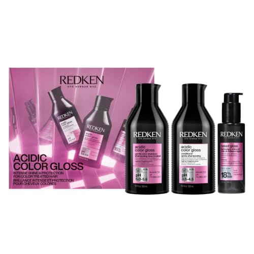 Coffret Acidic Color Gloss cheveux colorés Redken x3 - vue 1