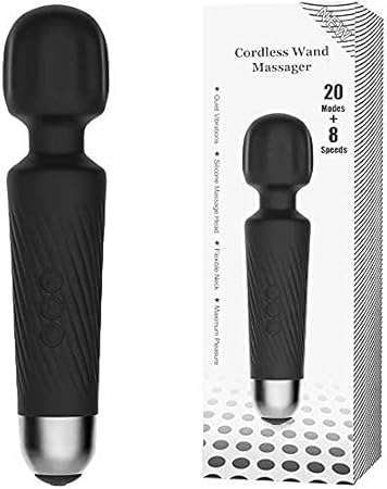 Mangkiya tac fab Wired Personal Wand Electric Massager with Powerful Vibrations,Handheld Back Massager Wand Massage for Deep Muscles Pain Relief
