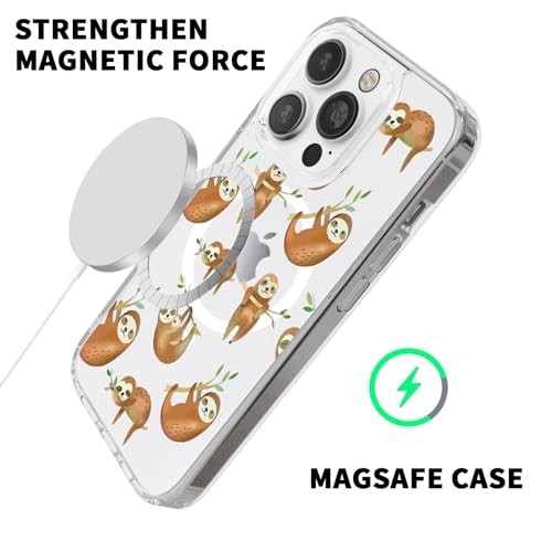 Coque transparente iPhone 11 avec dessin de paresseux