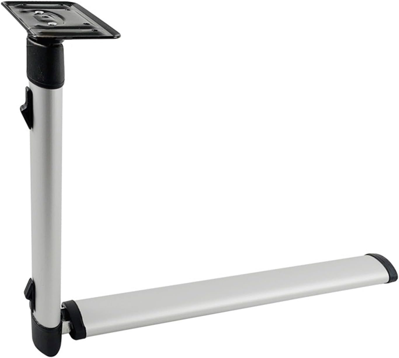 29" Foldable RV Table Leg, Aluminum Alloy Wall Mounted Folding Table Leg Adjustable Height Motorhome Accessories for Camper, Caravan, Yacht, Balcony Furniture
