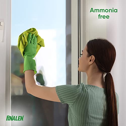 PINALEN Glass & Surface Cleaner Spray - 22 fl oz - Ammonia-Free Fresh Scent - Streak-Free Glass Cleaner for Windows, Mirrors, Shower Doors & Marble