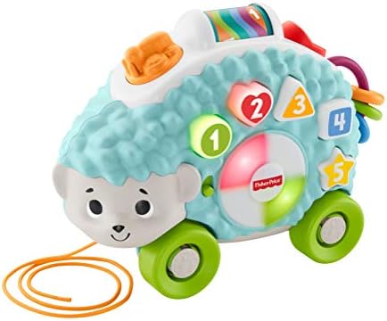 Fisher-Price GHR16 Linkimals Happy Shapes Hedgehog, Interactive Baby Toy with Lights and Sounds