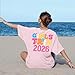 Girls Trip Shirt for Women 2026 Girls Weekend Vacation Matching Shirts Oversized Besties Summer Beach Travel Graphic Tee Tops
