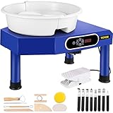 Calidad Superior: La aleación de aluminio adoptada por este plato giratorio de 9,8 "/ 25 cm no es fácil de corroer y oxidar. El depósito de agua de ABS de primera calidad es desmontable para una limpieza eficiente. El cuerpo de la máquina es de tratamiento por aspersión y estructura compacta con diseño humanizado. Los detalles le proporcionan un estado de ánimo más agradable.