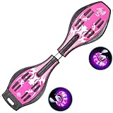 スケートボード AISFA子供 スケボー キッズ ブレイブボード スケートボード キッズ用 エスボード ブレードボード 子供用スケート キックボード ント クリスマス ブレボー 外遊び おもちゃ 光るタイヤ ギフト女の子 男の子 集中力や誕生日 安全な滑り止め プレゼント クリスマス