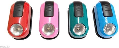 Ukayed Single Bright LED Stick & Click Tap Wall Work Garage Home Mini Electric Light-RED