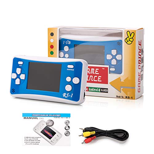 Handheld Game Console with HD 2.5 inches Screen, Built-in 152 Games, SuitableFor Adults and Children, is A Good Companion for Entertainment,Plug in TV Video Games, A Good Ggift for Christmas