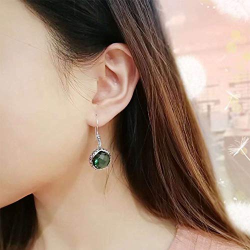 Pendientes de plata de ley 925 y alta joyería con cuarzo 3