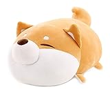 MathewArt Cute Shiba Inu Dog Throw Pillow Animal Pillows Plush Toy (Dog1, 12 Inch)