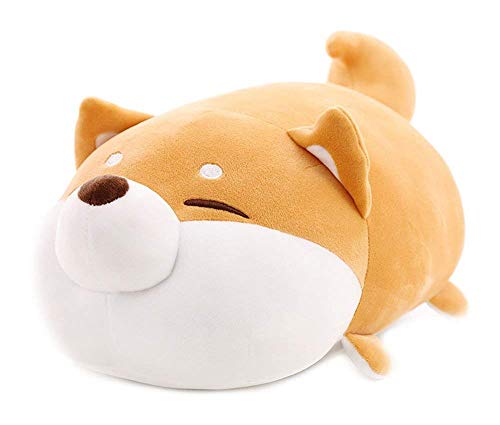 MathewArt Cute Shiba Inu Dog Throw Pillow Animal Pillows Plush Toy (Dog1, 12 Inch)