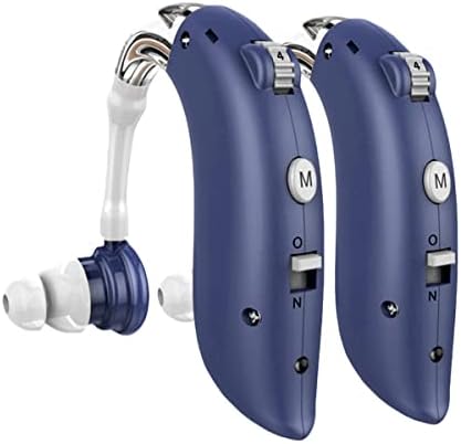 Dellona Hearing Aids for Seniors Severe Hearing Loss - Rechargeable Hearing Aids - Ear Hook Hearing Aid - Hearing Aids for Seniors Rechargeable with Noise Cancelling - Hearing Amplifiers for Seniors