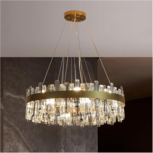Lustre en cristal en cuivre antirouille de luxe pour sublimer votre intérieur