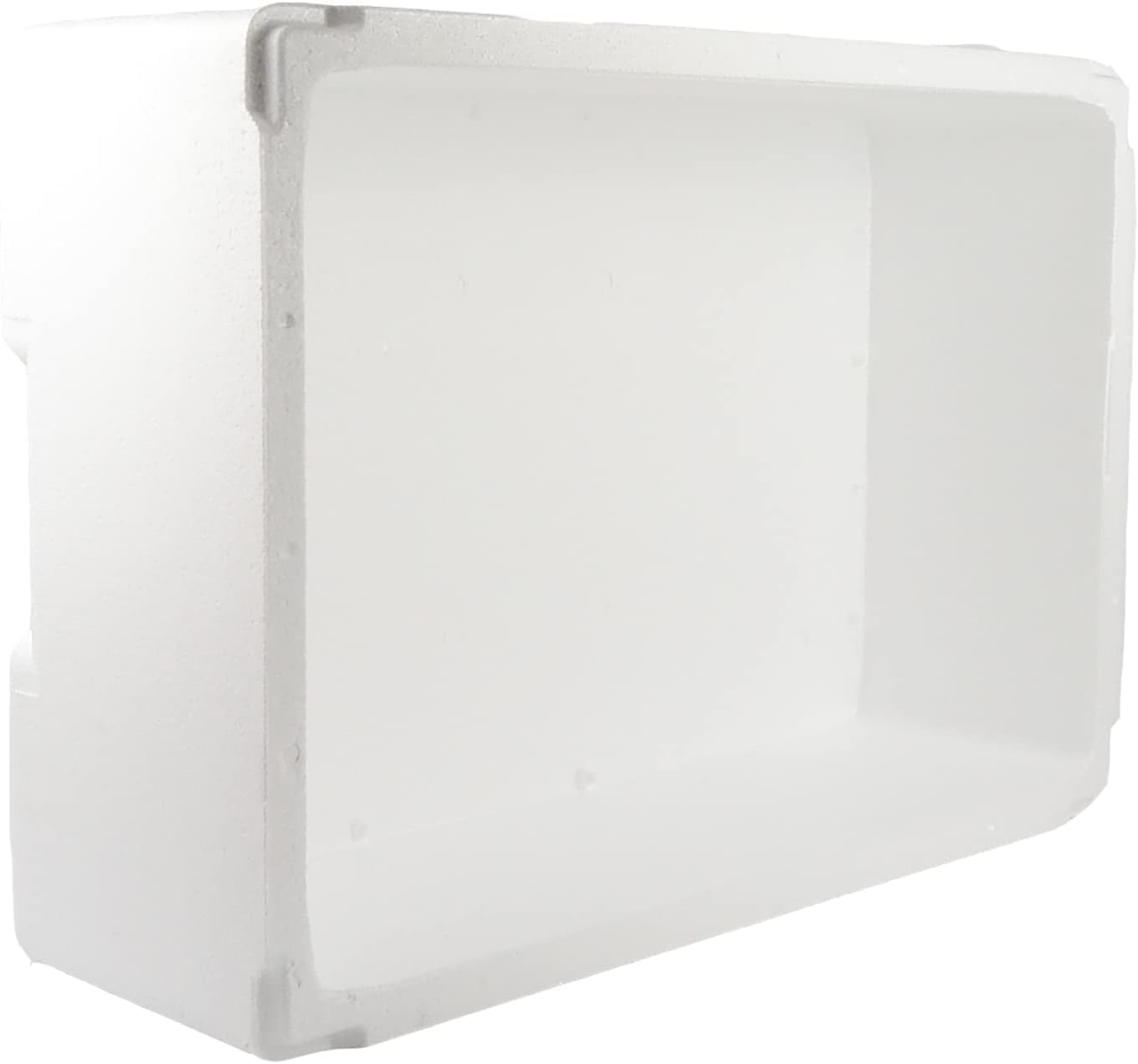 PZ 4 SCATOLA TERMICA GRANDE BIANCA RETTANGOLARE 54 X 36 ALTA20 cm + COPERCHIO CASSA MAXI LARGE