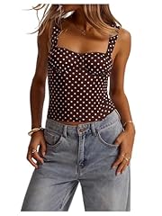 Coffee Brown Polka Dots