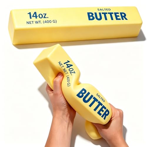 Big Butter Squishy, 14oz Giant Squishies Butter Jumbo Slow Rising Squeeze