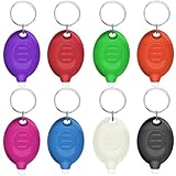 Daemson Mini LED Keychain Flashlight, Ultra Bright...