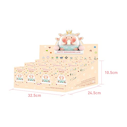 Pop Mart Flying Dong Dong Happy Life Series 12Pc Exclusive Action Figure Box Toy Bulk Box Popular Collectible Art Toy Cute Figure Creative Gift, For Christmas Birthday Party Holiday #TOP7