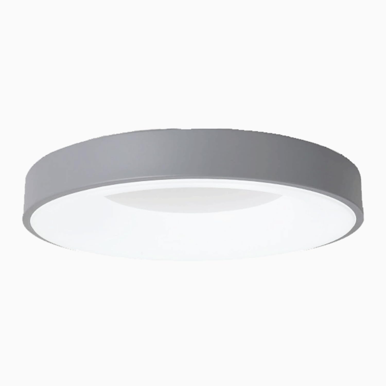 Mtnroo Ash Three-Tone Light Light Luxury Flat Lights Minimalist Style Energy Saving Ceiling Lamp Household Energy Saving Ceiling Lighting Fixtures Nordic Style Iron Art Panel Lamp For Kitchen, Bedroom,