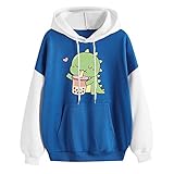 👒 Características de la camiseta: Sudadera con capucha y cordón con estampado de calavera de manga larga para mujer. Fáciles de poner y quitar, tops de mujer muy modernos. Un clásico que nunca pasa de moda.
