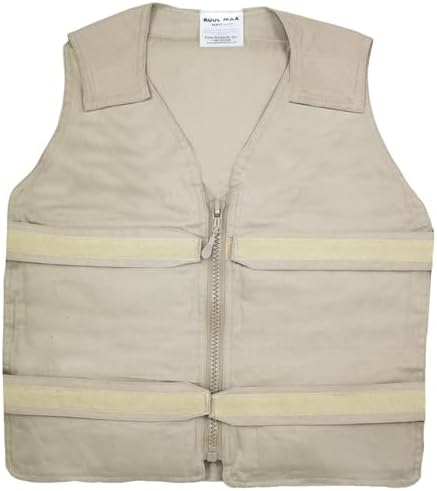 Polar Products Adjustable Zipper Cooling Vest for Men and Women with Kool Max Packs or Cool58 Phase Change Cooling Packs - Image 2