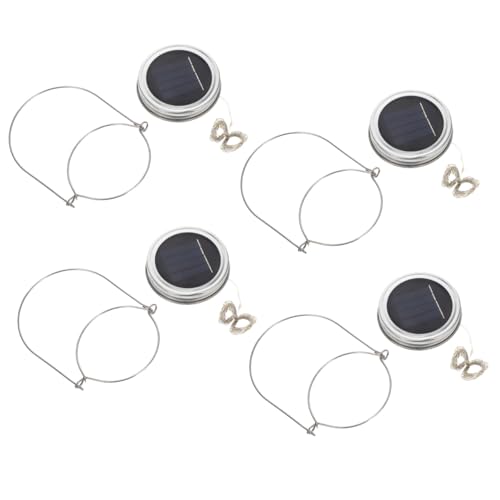 Luces solares LED para frascos colgantes exterior lámparas decorativas para terraza y balcón