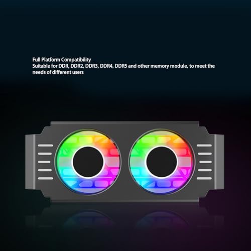 Ventilateur de refroidissement de mémoire RAM anti surchauffe pour PC fixe - 7