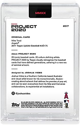 Topps Project 2020 Card 207-2011 Mike Trout by Joshua Vides image 4