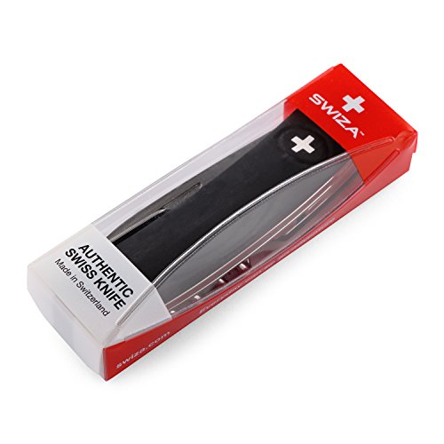 SWIZA Schweizer Messer D03 Vielseitiges Taschenmesser mit 11 Funktionen
