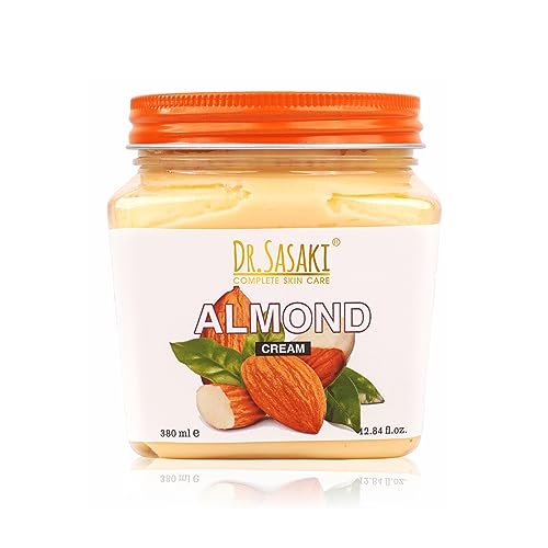 Dr.Sasaki Complete Skin Care Almond Face/Body Cream, 380ml