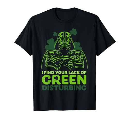 Star Wars St. Patrick's Day Lack Of Green Disturbing Vader T�V���c