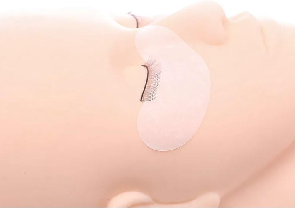 Mannequin Head with Eye Lashes, Makeup Practice Model Fake Mannequin Head Practicing Lashes Extensions Supplies