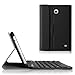 Fintie Blade X1 Samsung Galaxy Tab 4 8.0 Keyboard Case Cover - Ultra Slim Smart Shell Light Weight Stand with Magnetically Detachable Wireless Bluetooth Keyboard, Black