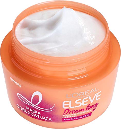 L'Oréal Paris Elseve Dream Long maska odbudowująca do włosów długich i zniszczonych, intensywne odżywia i regeneruje, 300 ml