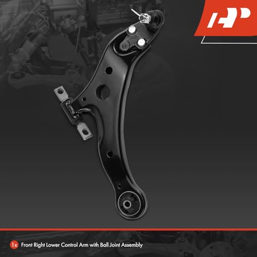 A-Premium Front Right Lower Control Arm, with Ball Joint & Bushing, Compatible with Toyota Camry 2007-2017, Avalon 2005-2018 & Lexus ES350 2007-2019, ES300h 2013-2018 - Image 4