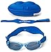 Tuga Baby/Toddler UV 400 Sunglasses w/2 Straps & Case, Blue