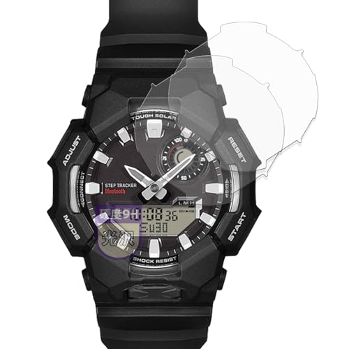 MotoMoto �t�B���� CASIO G-SHOCK GA-B010 �V���[�Y (2���Z�b�g) �p 9H (�����K���X �����̍��d�x) �ی�t�B���� �������Ŕ����� ���{��
