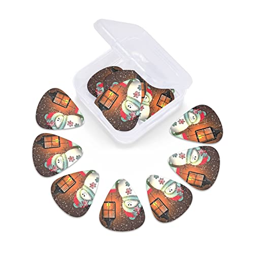 Ensemble de 12 médiators de guitare bonhomme de neige mignons pour guitare acoustique, guitare électrique, contrebasse… - Les Beatles, Paul McCartney, John Lennon, RIngo Starr, George Harrison Ensemble de 12 médiators de guitare bonhomme de neige mignons pour guitare acoustique, guitare électrique, contrebasse… – Image 7