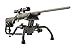 Caldwell Stinger Adjustable Ambidextrous Rifle Shooting Rest with Lightweight Design for Rifle Shooting, Stability, Outdoors and Range